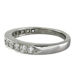 Tiffany Silver Platinum Band Ring (Pre-Owned)