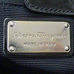 Salvatore Ferragamo Black Leather Handbag (Pre-Owned)