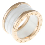 Bvlgari B.Zero1 Pink White Pink Gold (18K) Band Ring (Pre-Owned)