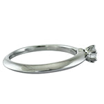 Tiffany Silver Platinum 950 Band Ring (Pre-Owned)