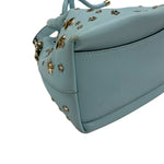 Jimmy Choo Blue Leather Shoulder Bag (Pre-Owned)