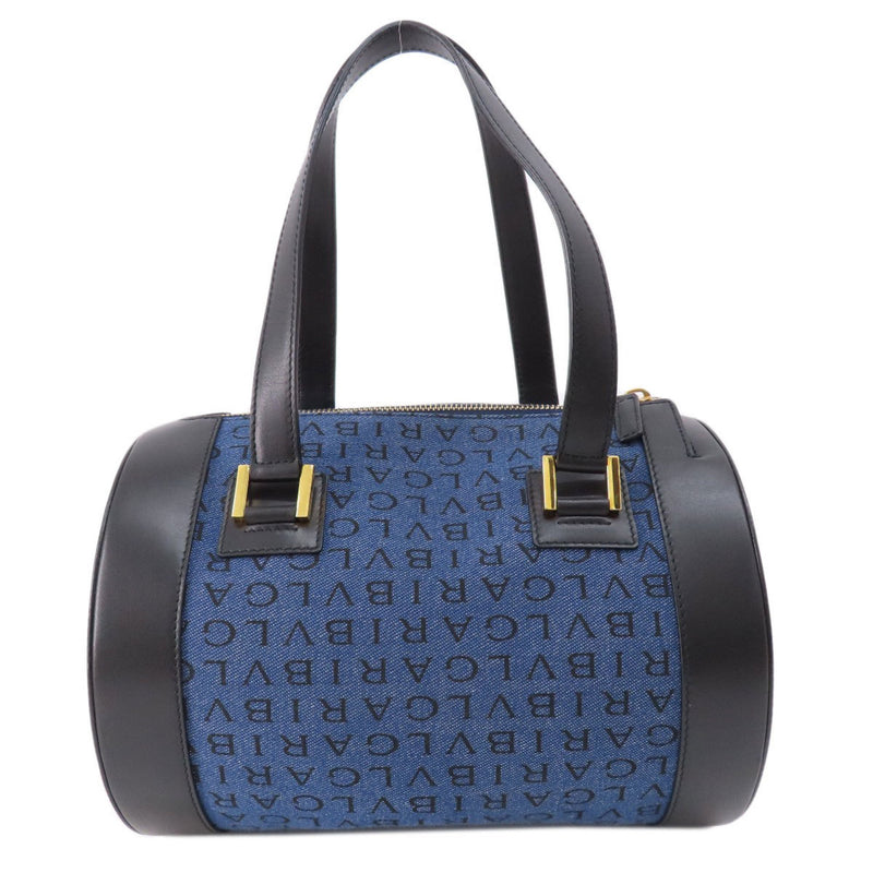 Bvlgari Blue Denim Handbag (Pre-Owned)