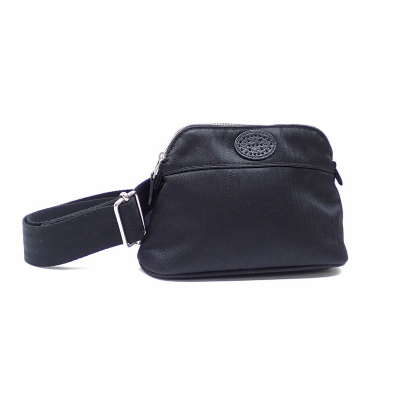 Hermes Black Canvas Fanny Pack Pouch (Pre-Owned)