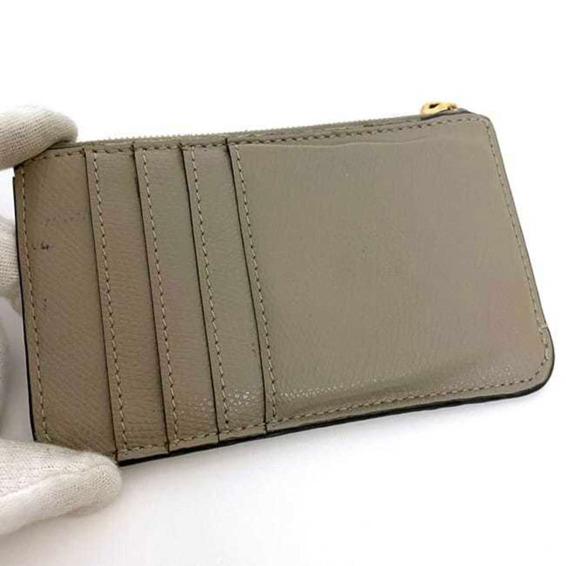 Fendi Beige Leather Wallet (Bi-Fold) (Pre-Owned)