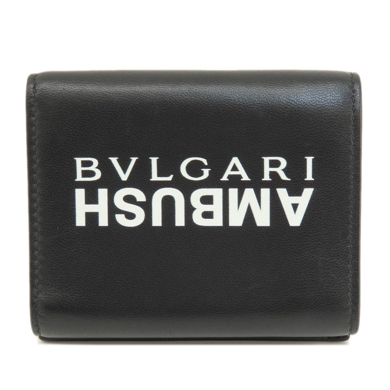 Bvlgari Black Leather Wallet (Bi-Fold) (Pre-Owned)