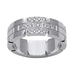 Cartier White Gold White Gold (18K) Band Ring (Pre-Owned)