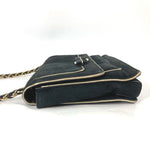 Salvatore Ferragamo Black Leather Shoulder Bag (Pre-Owned)