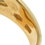 Bvlgari Gold Yellow Gold (18K) Band Ring (Pre-Owned)