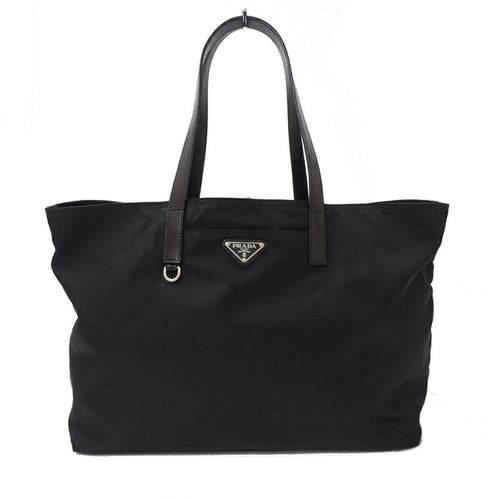 Prada Black Nylon Tote Bag (Pre-Owned)