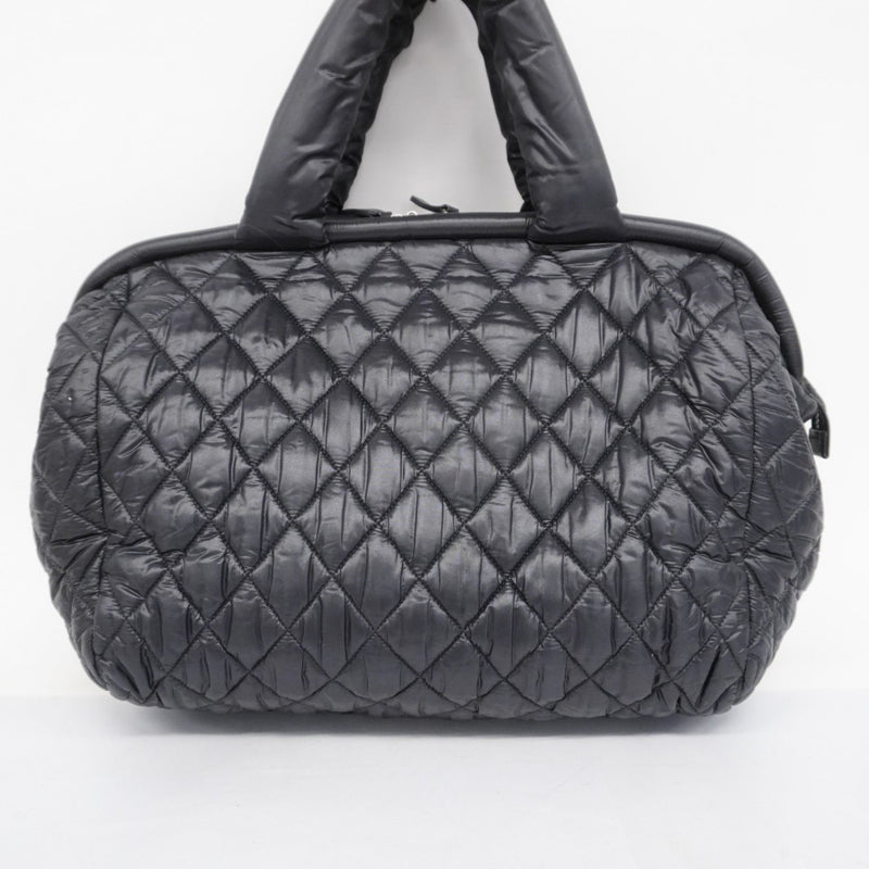 Chanel Black Nylon Handbag (Pre-Owned)