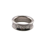 Tiffany 1837 Silver Silver 925 Band Ring (Pre-Owned)