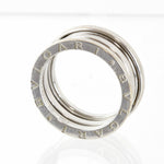 Bvlgari Silver White Gold (18K) Band Ring (Pre-Owned)