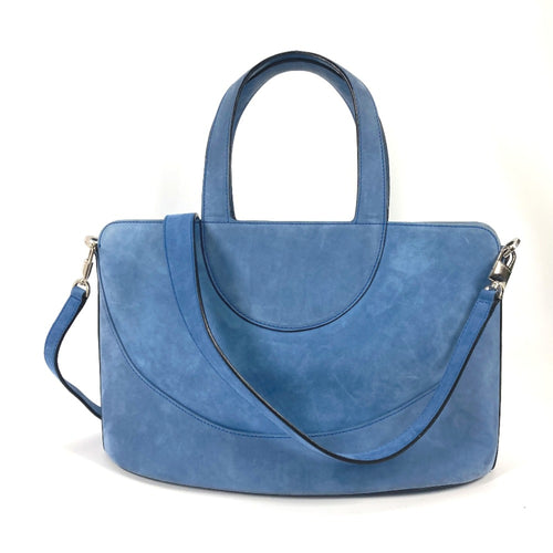 Bvlgari Blue Leather Handbag (Pre-Owned)