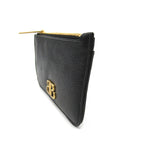 Balenciaga Black Leather Coin Purse/Coin Case