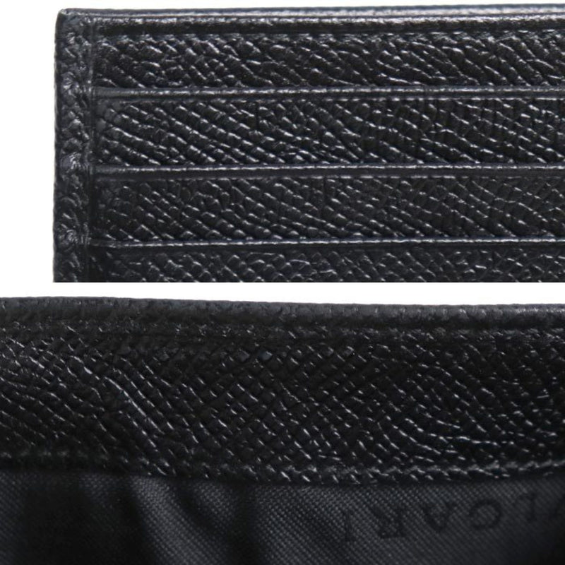 Bvlgari Black Leather Wallet (Bi-Fold) (Pre-Owned)