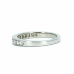 Tiffany Platinum Platinum 950 Band Ring (Pre-Owned)