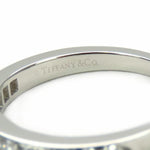 Tiffany Platinum Platinum 950 Band Ring (Pre-Owned)