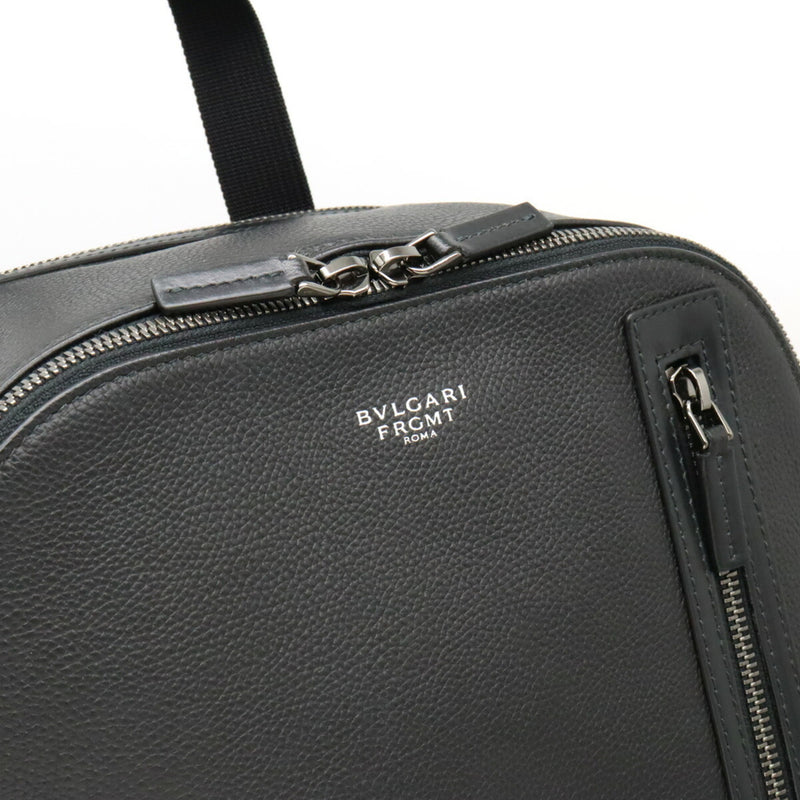 Bvlgari Black Leather Backpack (Pre-Owned)