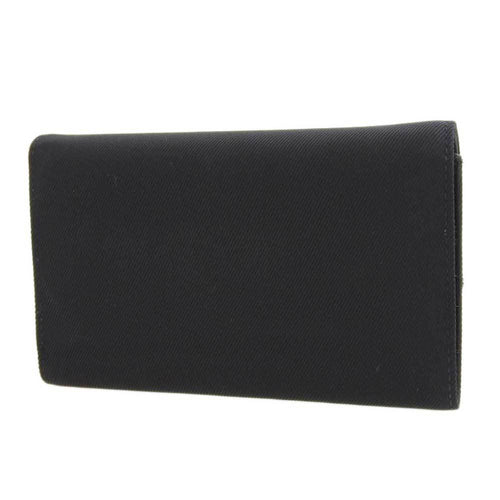 Fendi Black Canvas Wallet (Tri-Fold) (Pre-Owned)