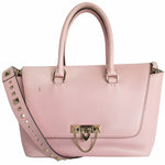 Valentino Garavani Light Pink Leather Handbag Shoulder Bag (Pre-Owned)