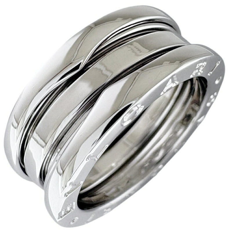 Bvlgari Silver White Gold (18K) Band Ring (Pre-Owned)