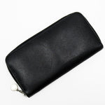 Bvlgari Black Leather Coin Purse/Coin Case (Pre-Owned)