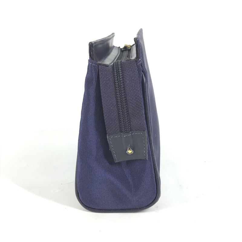 Salvatore Ferragamo Blue Cloth Pouch (Pre-Owned)