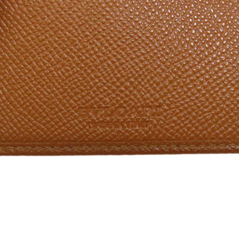 Bvlgari Brown Leather Wallet (Bi-Fold) (Pre-Owned)