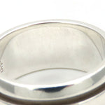 Tiffany Silver Silver 925 Band Ring (Pre-Owned)