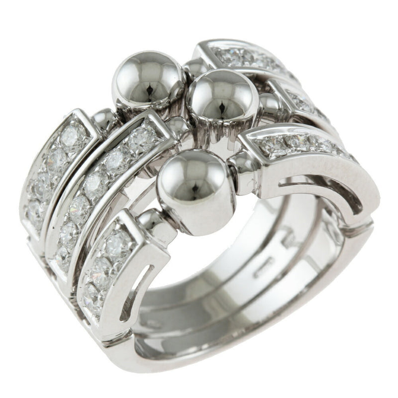 Bvlgari White Band Ring (Pre-Owned)