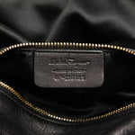 Salvatore Ferragamo Black Leather Handbag (Pre-Owned)