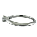 Tiffany Silver Platinum 950 Band Ring (Pre-Owned)