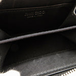 Jimmy Choo Black Leather Coin Purse/Coin Case (Pre-Owned)