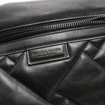 Bottega Veneta Black Leather Fanny Pack (Pre-Owned)