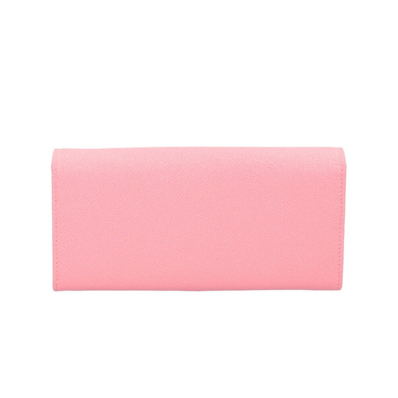 Bvlgari Bvlgari Bvlgari Pink Leather Long Wallet (Bi-Fold) (Pre-Owned)