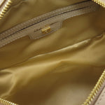 Salvatore Ferragamo Beige Leather Shoulder Bag (Pre-Owned)