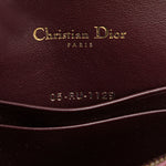 Christian Dior Bordeaux Wine Canvas Leather Fanny Pack (Pre-Owned)