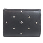 Jimmy Choo Black Leather Wallet (Bi-Fold) (Pre-Owned)