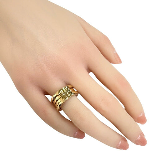 Bvlgari Gold Yellow Gold (18K) Band Ring (Pre-Owned)