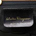 Salvatore Ferragamo Brown Suede Handbag Shoulder Bag (Pre-Owned)