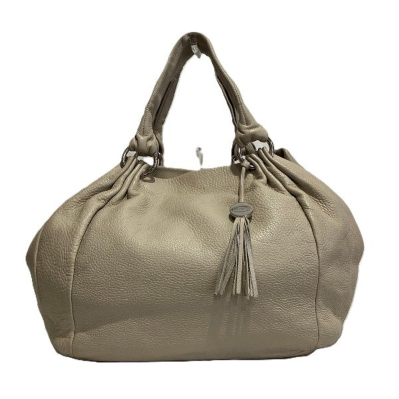 Furla Beige Leather Tote Bag (Pre-Owned)