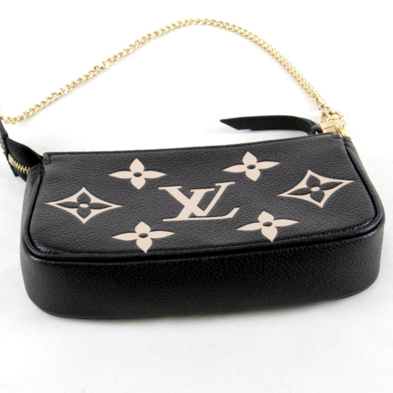 Louis Vuitton Black Monogram Empreinte Pouch (Pre-Owned)