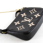 Louis Vuitton Black Monogram Empreinte Pouch (Pre-Owned)