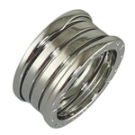 Bvlgari Silver White Gold (18K) Band Ring (Pre-Owned)