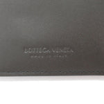 Bottega Veneta Gray Leather Card Wallet