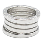 Bvlgari Silver White Gold (18K) Band Ring (Pre-Owned)