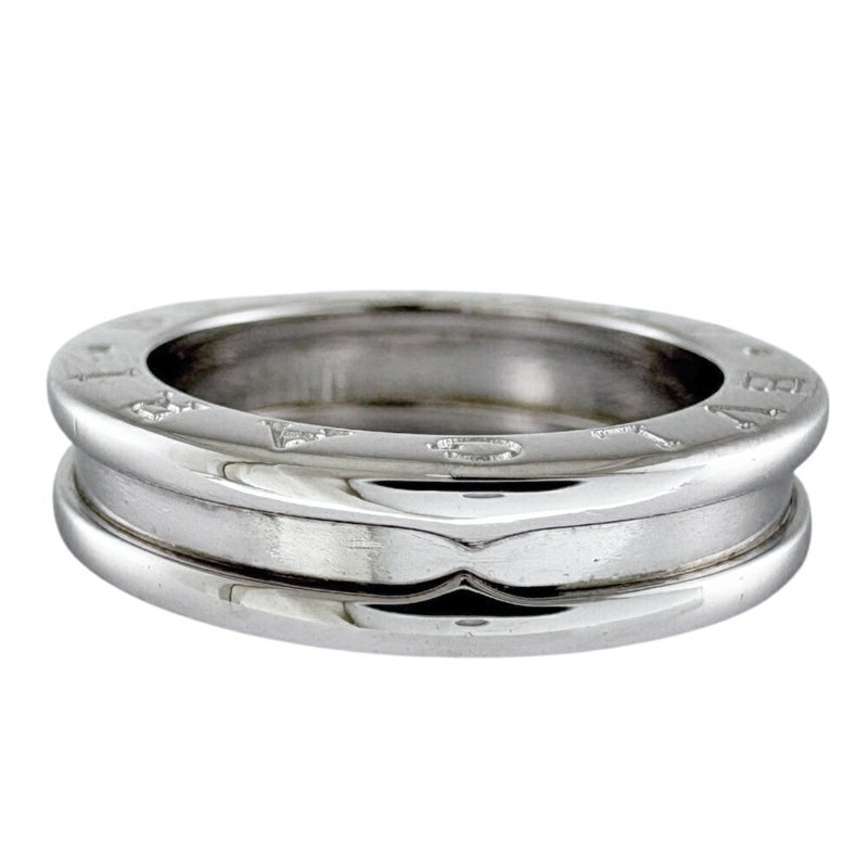 Bvlgari Silver White Gold (18K) Band Ring (Pre-Owned)