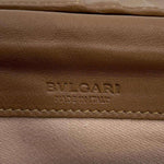 Bvlgari Brown Leather Long Wallet (Bi-Fold) (Pre-Owned)