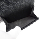 Gucci Black Leather Wallet (Tri-Fold) (Pre-Owned)