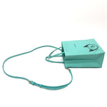 Tiffany Blue Leather Shoulder Bag (Pre-Owned)